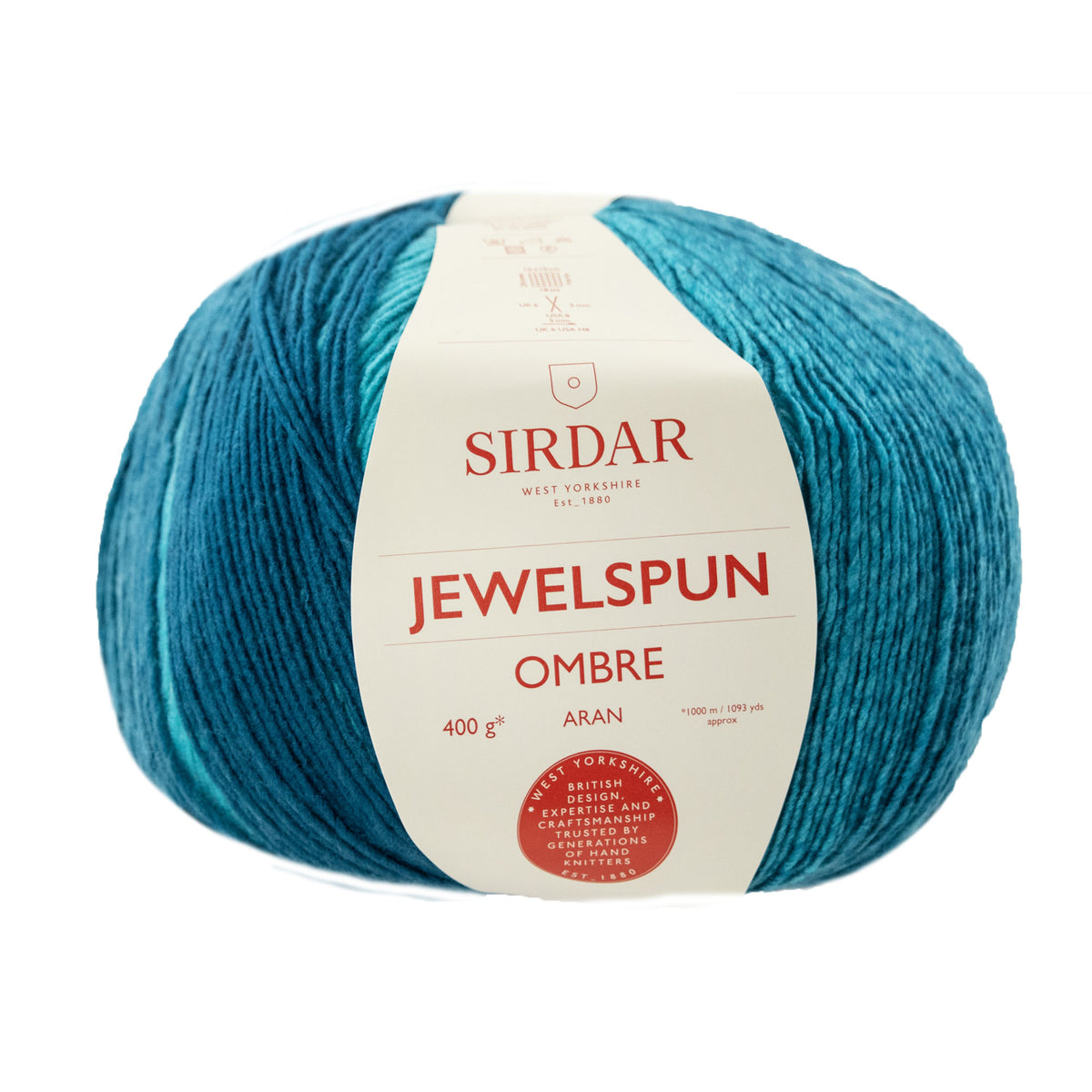 Sirdar Jewelspun Ombre Yarn - 103 Ocean Blue
