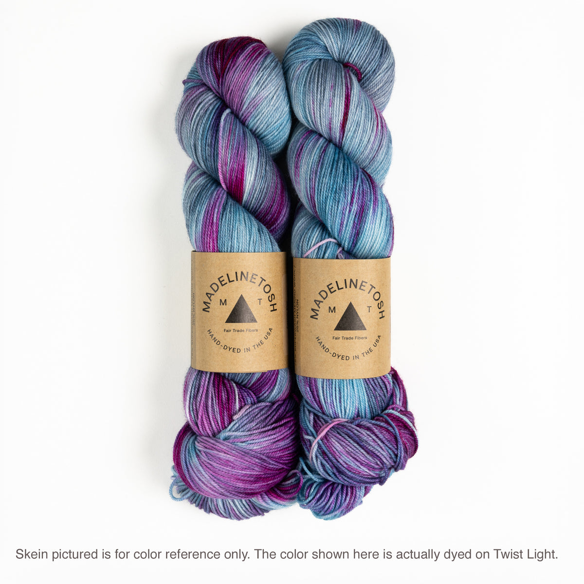 Madelinetosh Farm Twist Yarn - Cosmic Blur
