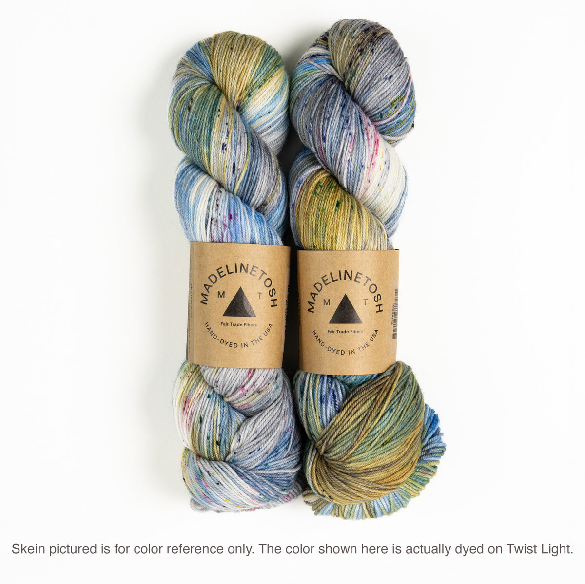 Madelinetosh Wool + Cotton Yarn - Tidepool
