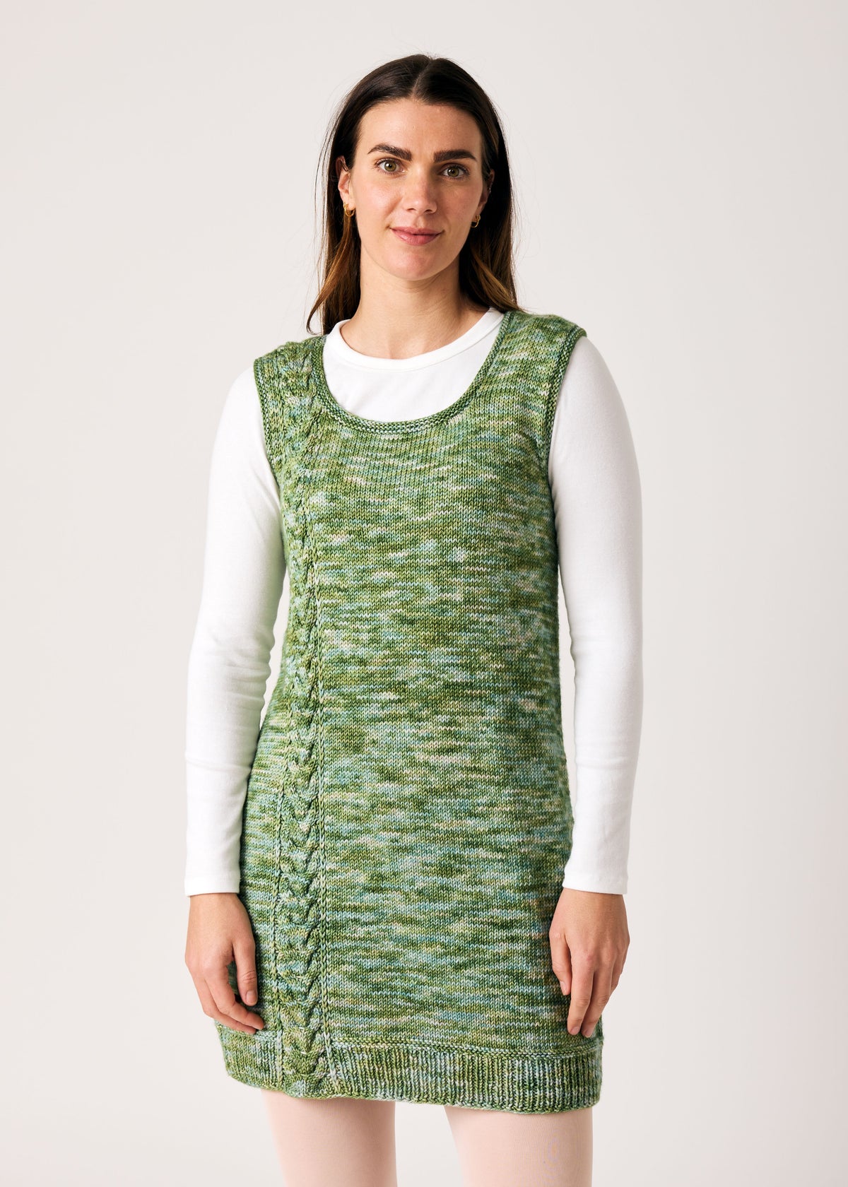 Madelinetosh Tosh Patterns - Understory Cable-Panel Jumper - PDF Download
