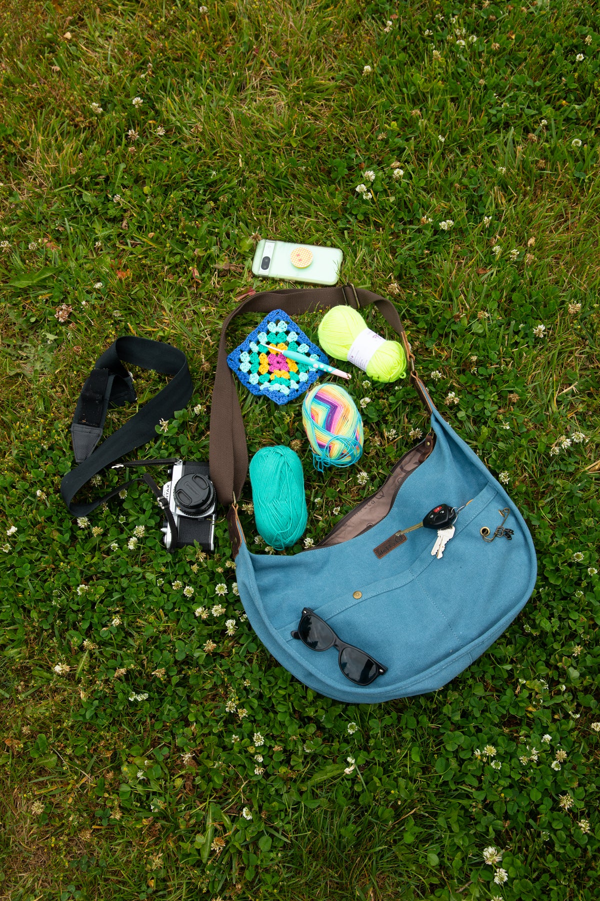 della Q Adella Sling - Teal
