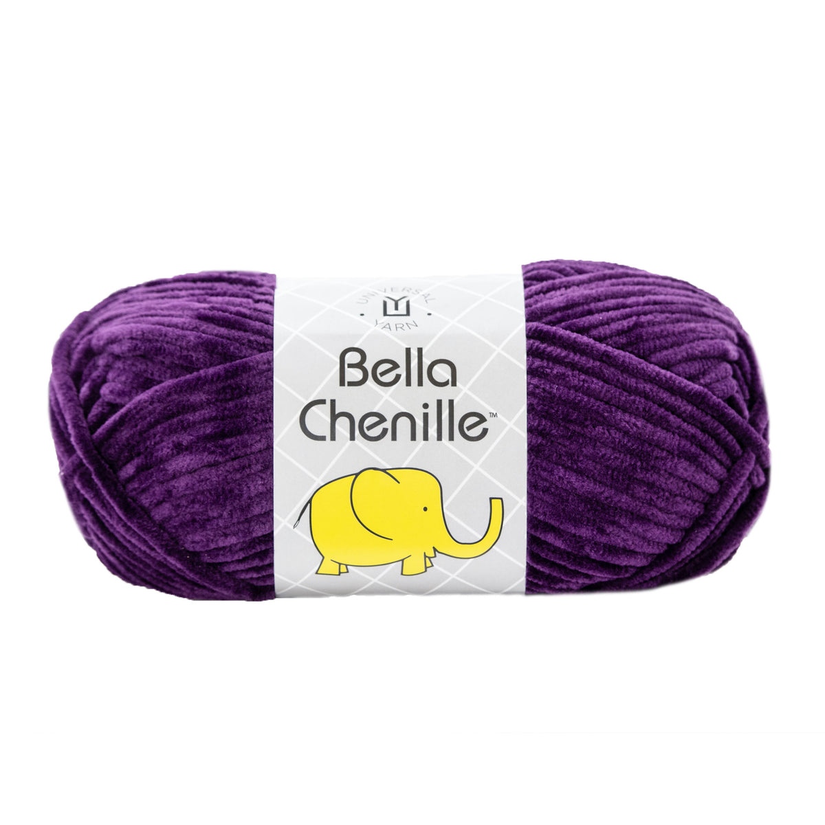 Universal Yarn Bella Chenille Yarn - 122 Amethyst

