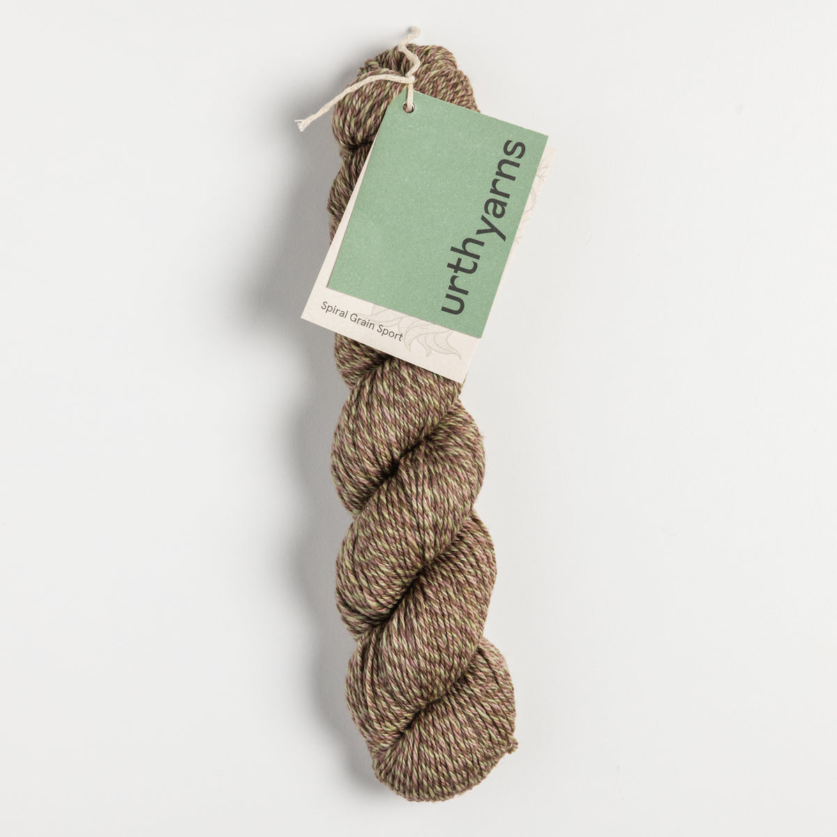 Urth Yarns Spiral Grain Yarn - Raisin

