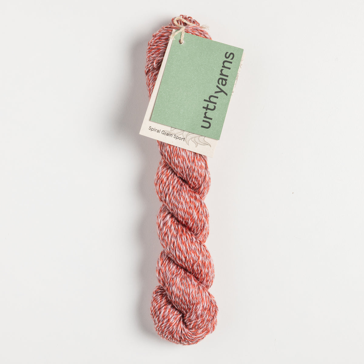 Urth Yarns Spiral Grain Yarn - Rhubard
