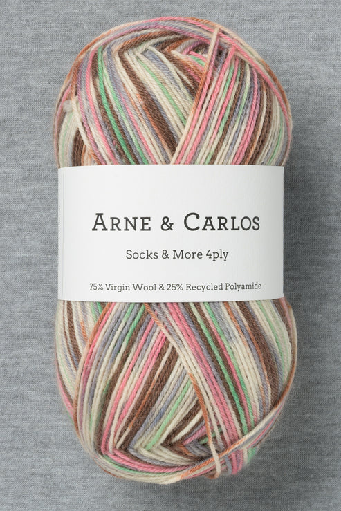 Arne & Carlos Socks & More 4Ply Yarn - Worn Floorboards
